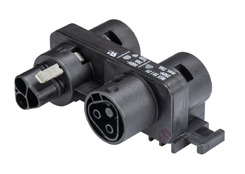 Wieland - répartiteur RST20i2 1E/3S Noir