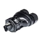 Wieland - connecteur RST20i3 mâle double à vis 10-14mm Noir