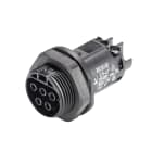 Wieland - embase RST20i5 femelle à vis M25 Noir