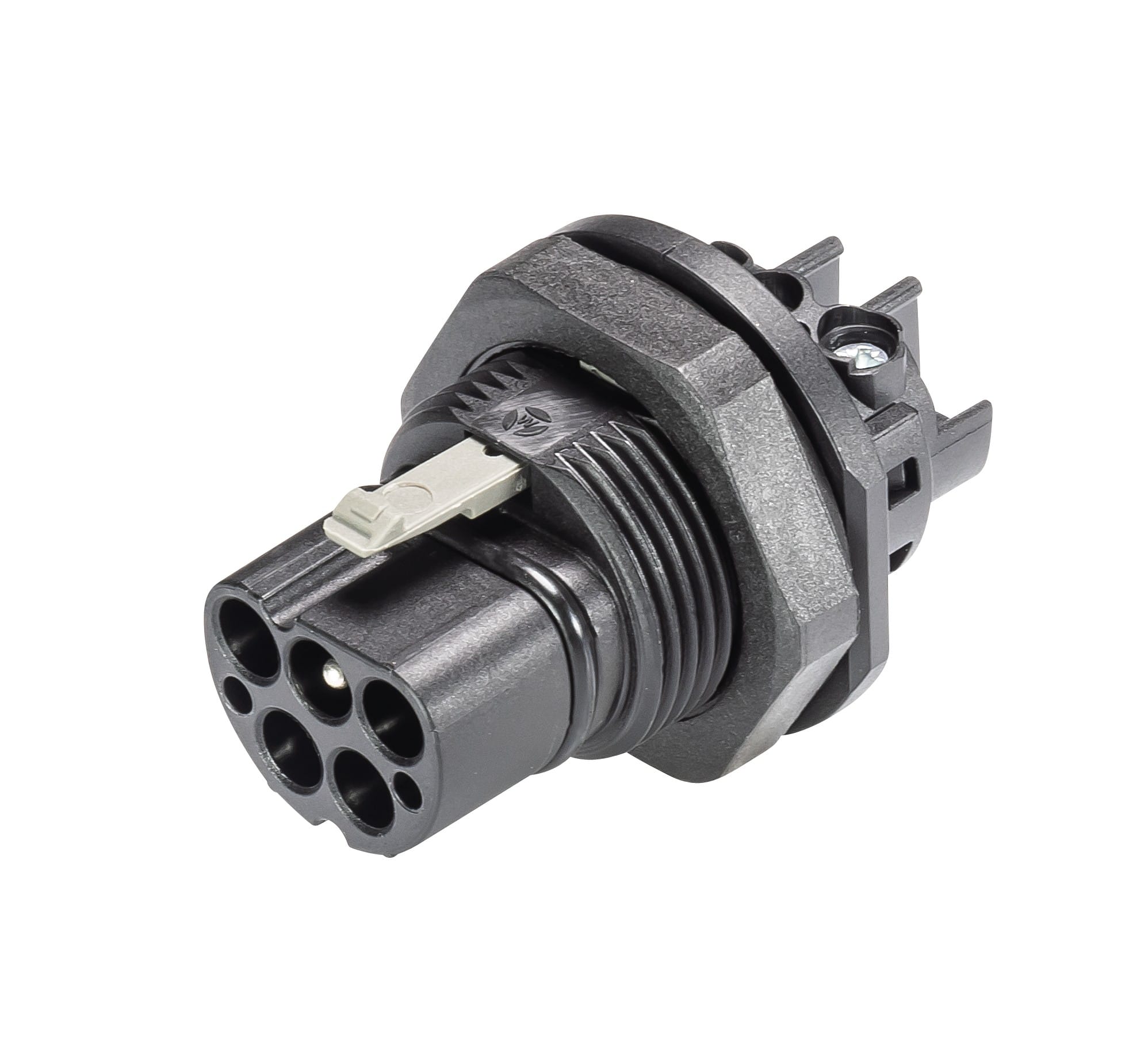 Wieland - embase RST20i5 mâle à vis M25 Noir