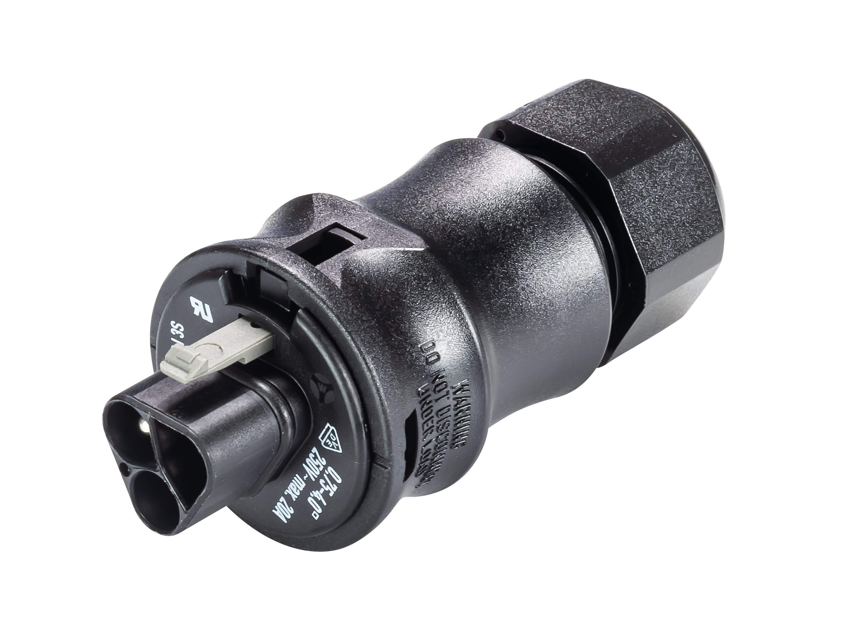 Wieland - connecteur RST20i3 mâle à ressort 10-14mm Noir ATEX