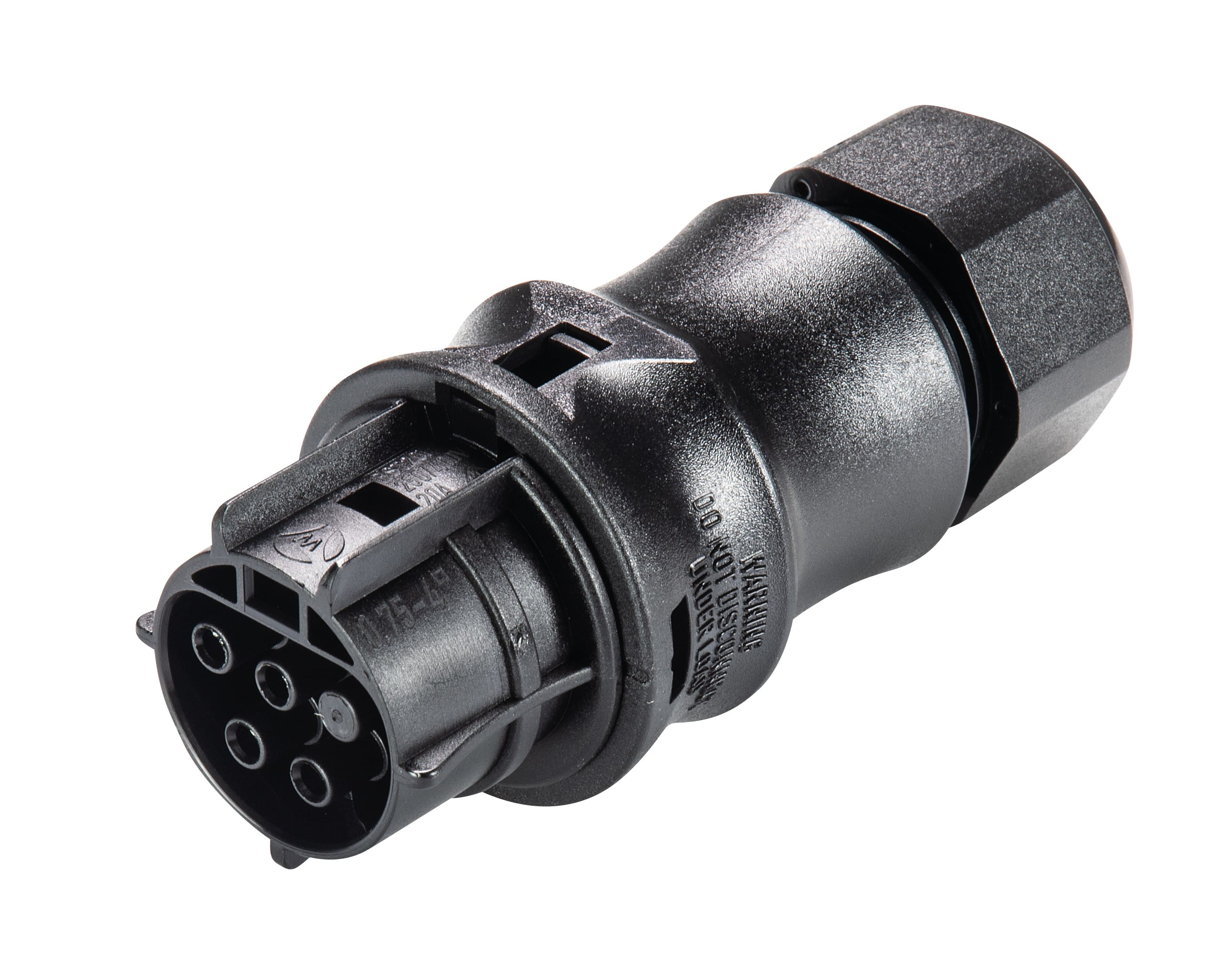 Wieland - connecteur RST20i4 femelle à vis 6-10mm Noir