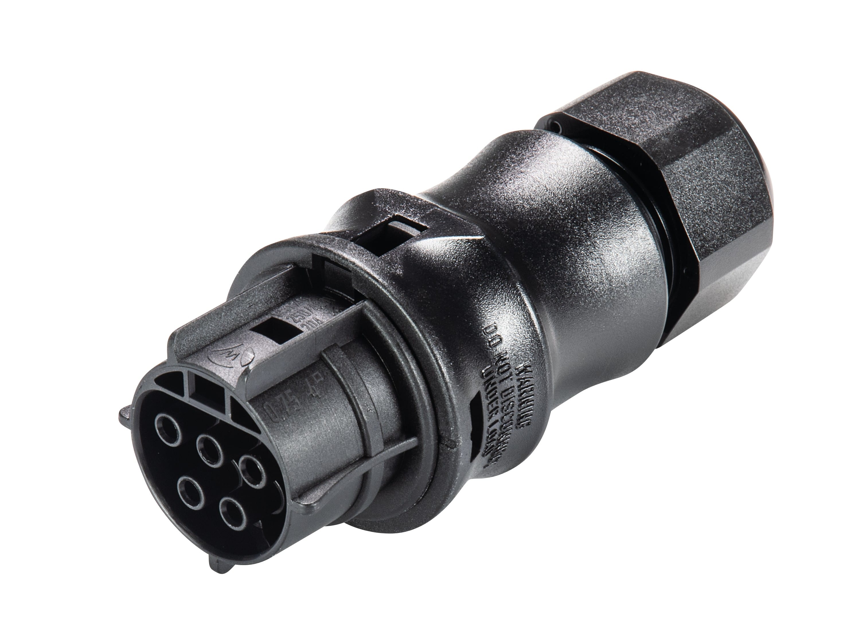 Wieland - connecteur RST20i3 coudé mâle à vis 6-10mm Noir