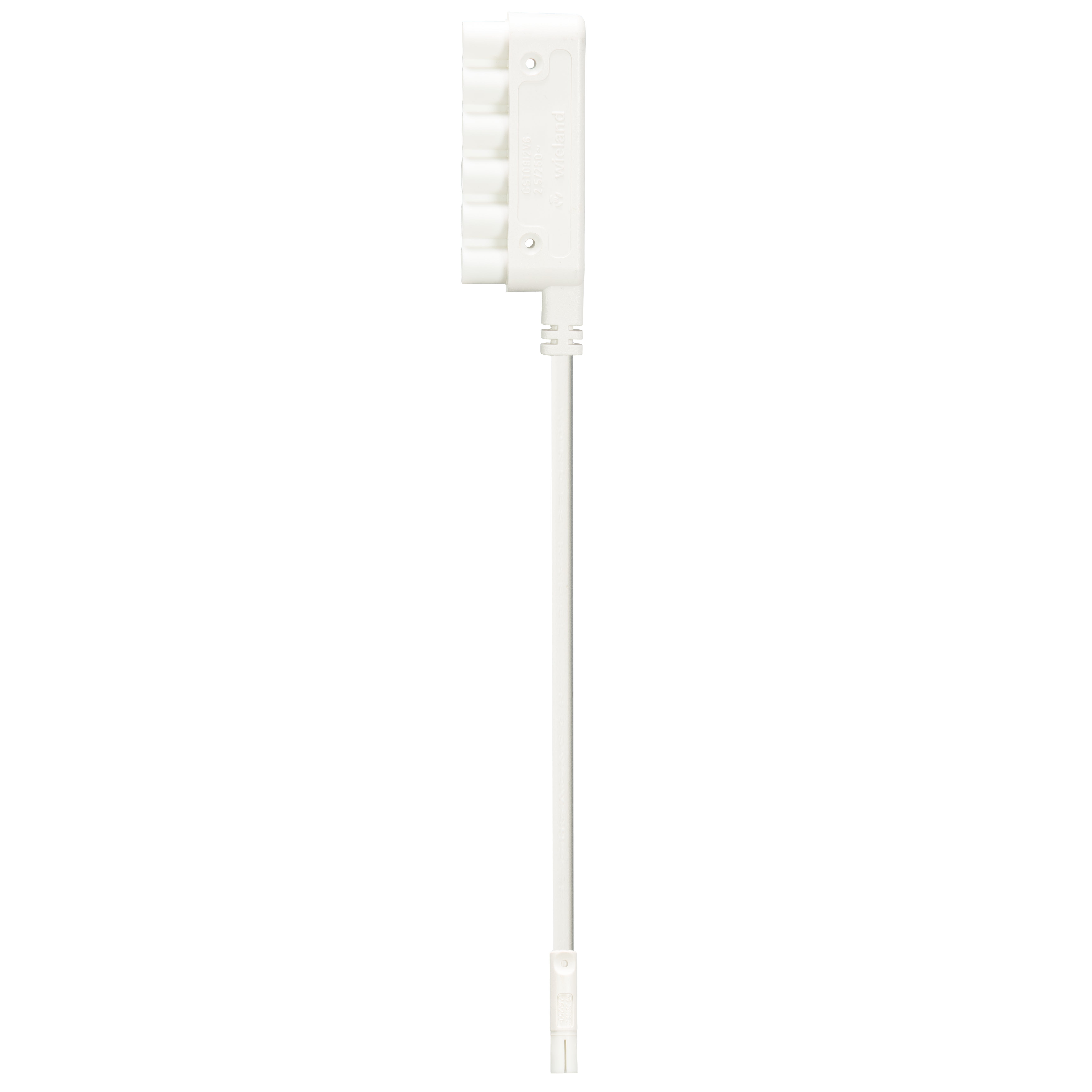 Wieland - cordon répartiteur GST08i2 1e/6s 0,5m ho3v2v2h2-f blanc