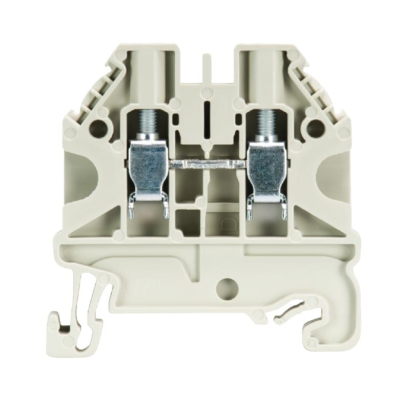 Wieland - borne 4mm² gris wt 4