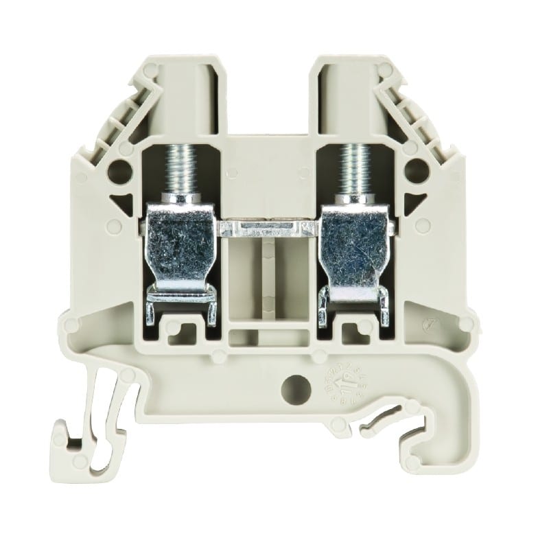 Wieland - borne 6mm² gris wt 6