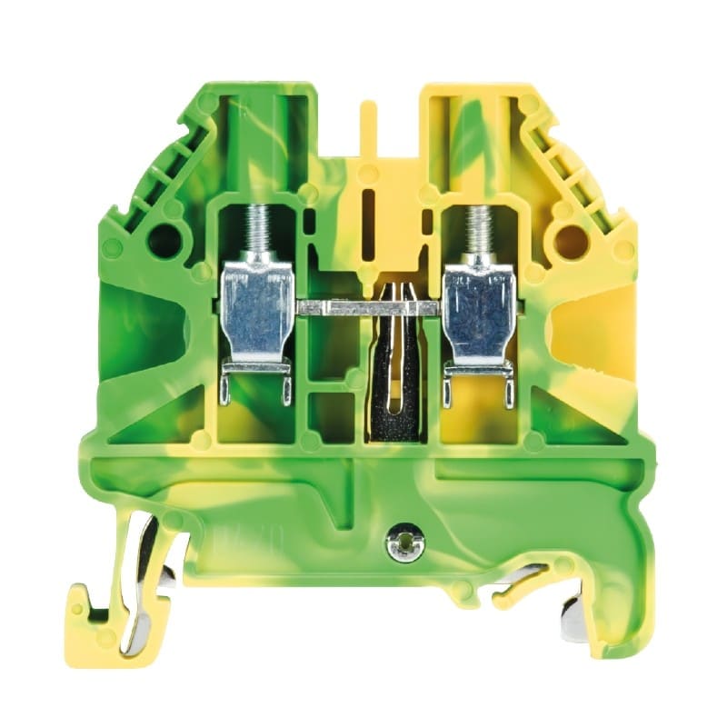 Wieland - borne 2.5mm² v/j wt 4 pe