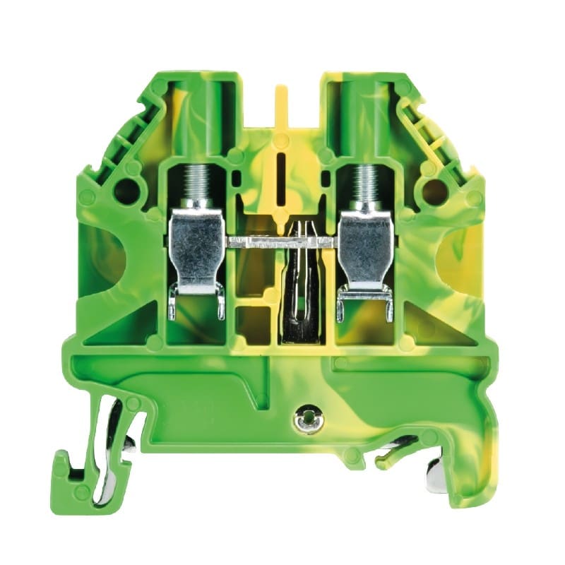 Wieland - borne 4mm² v/j wt 4 pe