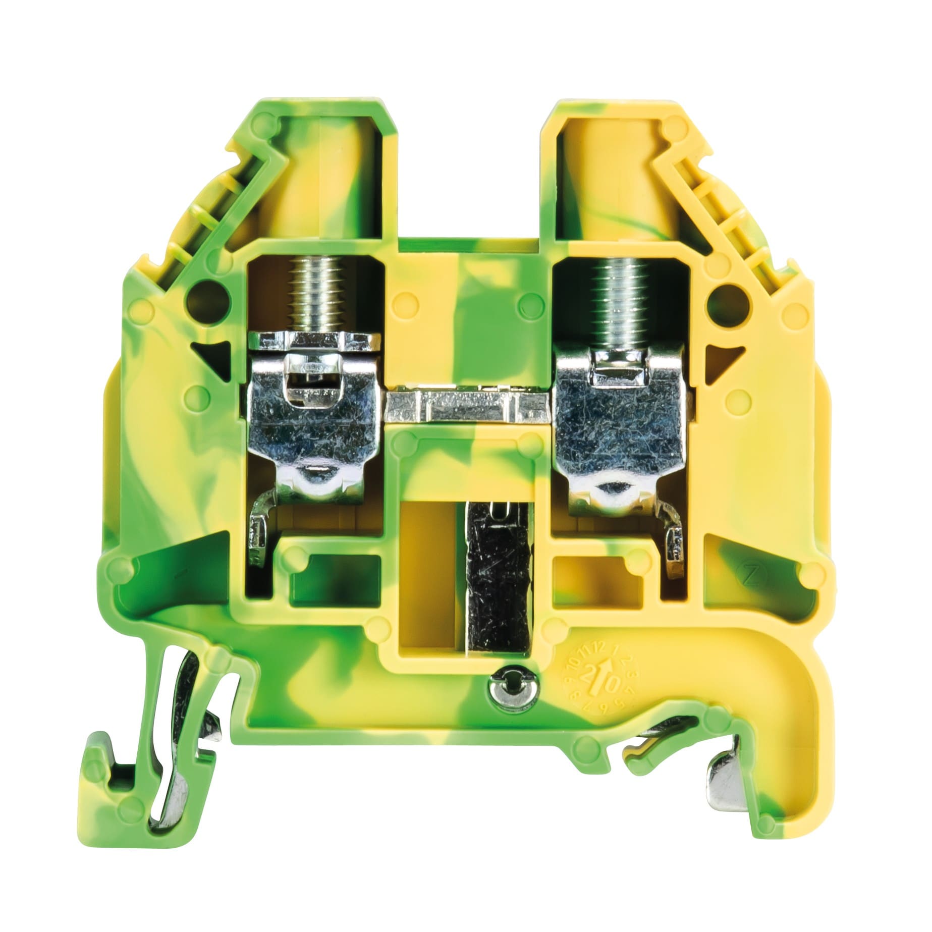 Wieland - borne 10mm² v/j wt 10 pe