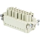 Wieland - bloc contacts fembas bup 16 2,5 50 ag-insert femelle