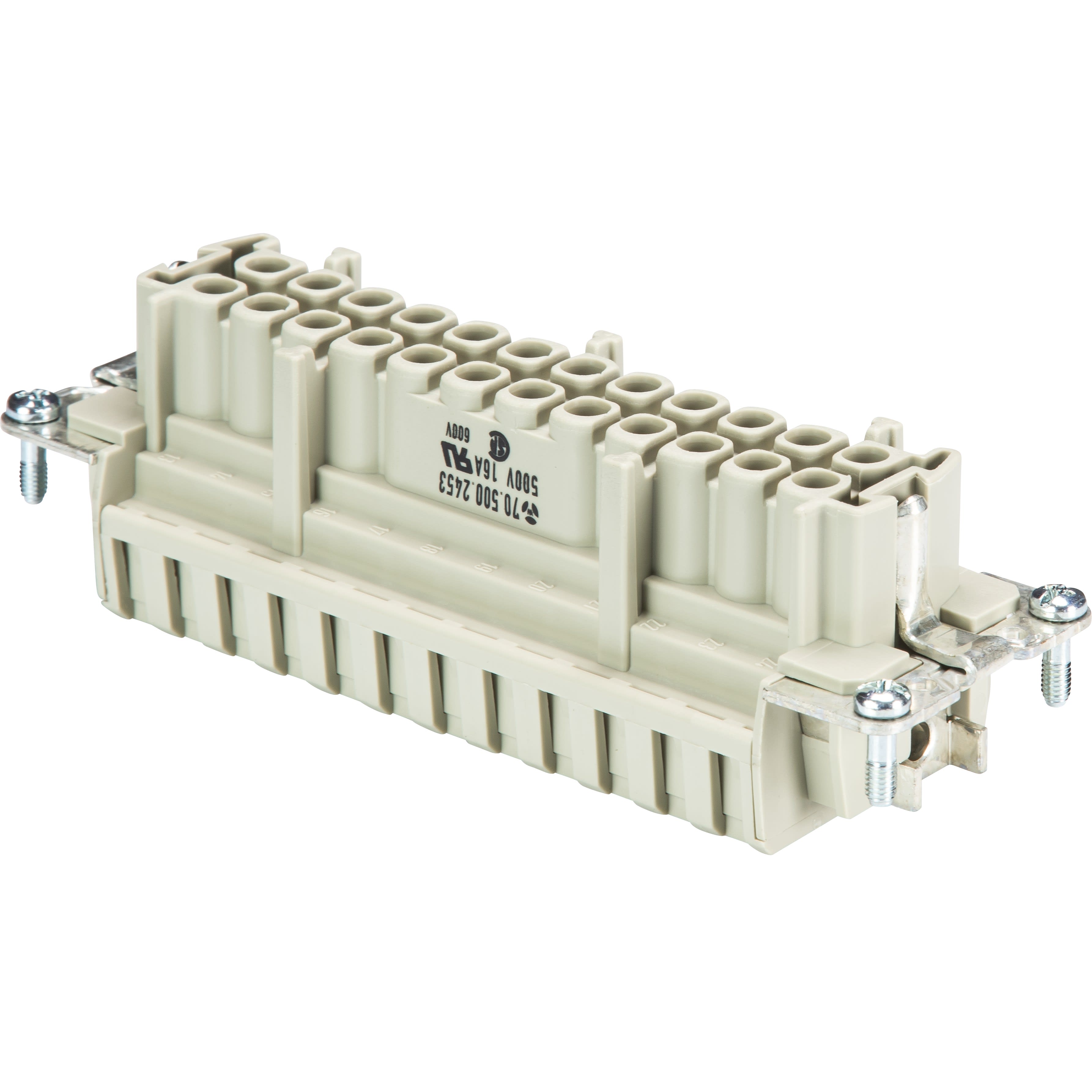 Wieland - bloc contacts fembas buf 24 2,5 50-insert femelle