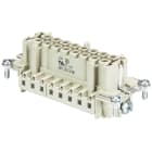 Wieland - bloc contacts fembas buc 16 69-insert femelle