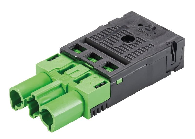 Wieland - connecteur GST18i3 mâle à ressort Vert