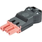 Wieland - connecteur GST18i3 femelle à Vis Rouge saumon (10,5-14,5mm)