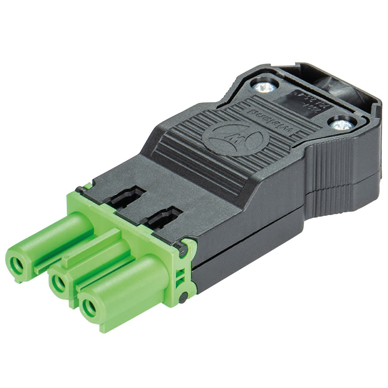 Wieland - connecteur GST18i3 femelle à Vis Vert (10,5-14,5mm)