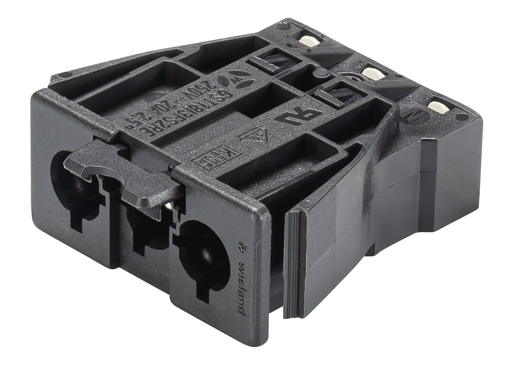 Wieland - connecteur GST18i3 mâle s2 rev noir