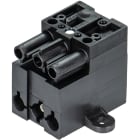 Wieland - répartiteur ST18i3 1E/3S haut Noir