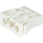 Wieland - embase ST18i3 femelle à ressort Blanc