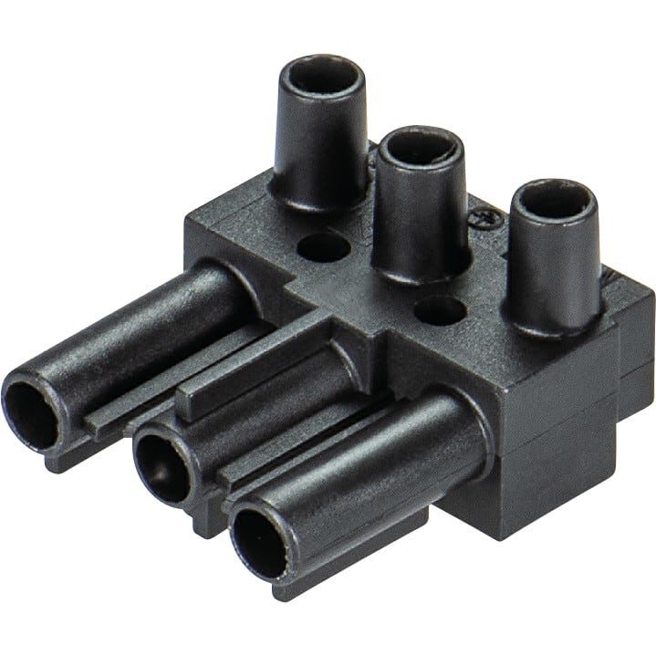 Wieland - connecteur ST18i3 mâle à vis Noir