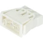 Wieland - embase ST18i3 mâle à ressort Blanc