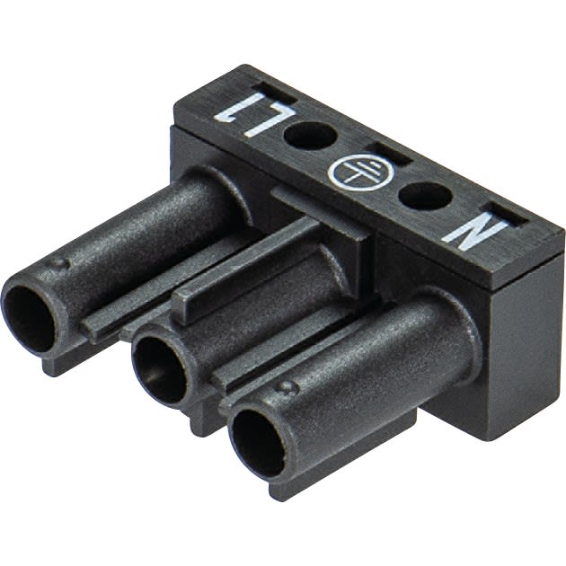 Wieland - connecteur ST18i3 mâle noir