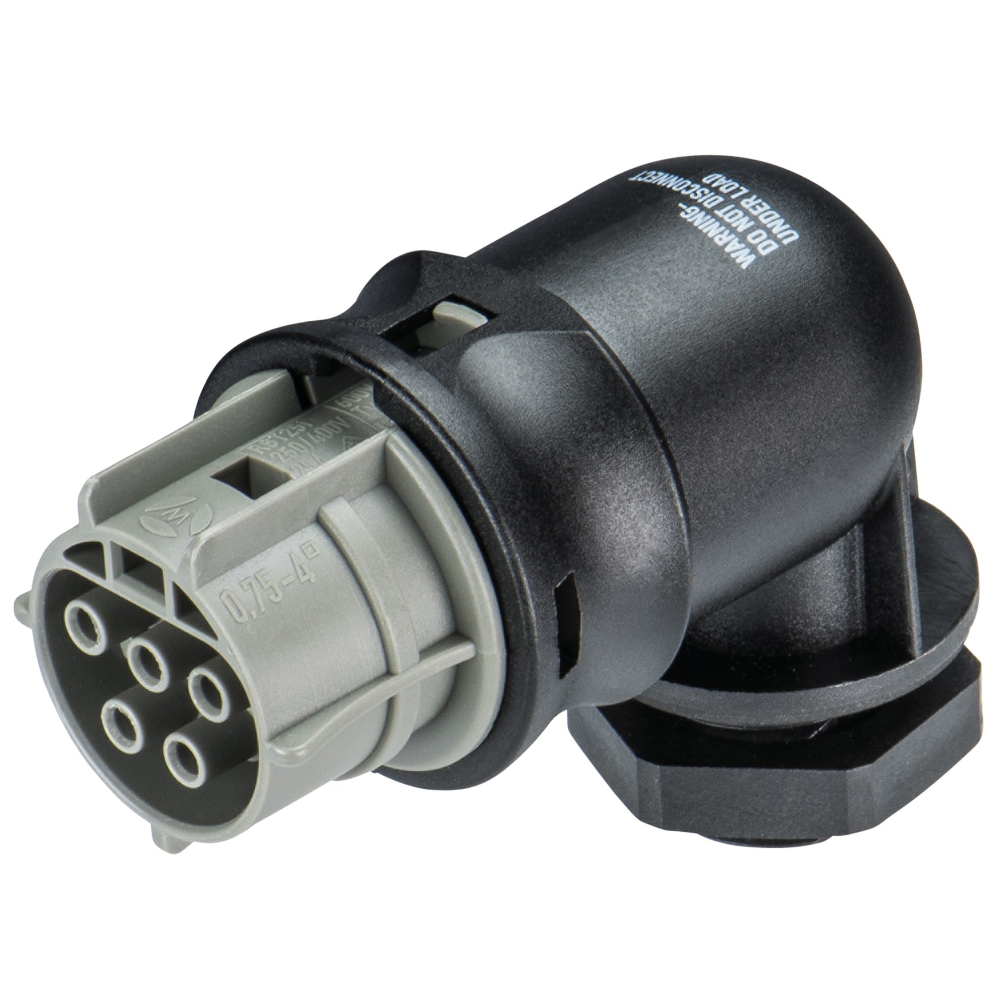 Wieland - embase RST25i5 femelle à vis M20 Gris foncé