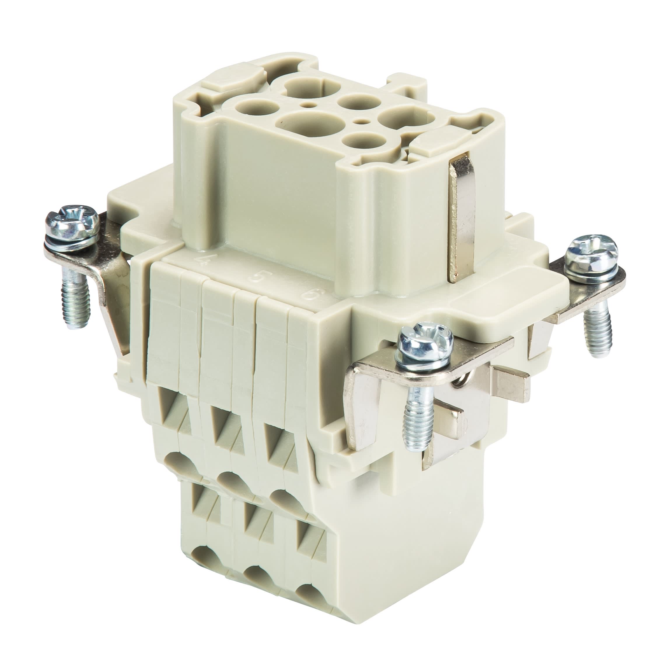 Wieland - bloc contacts fembas bum 06 2,5 50 ag-insert femelle