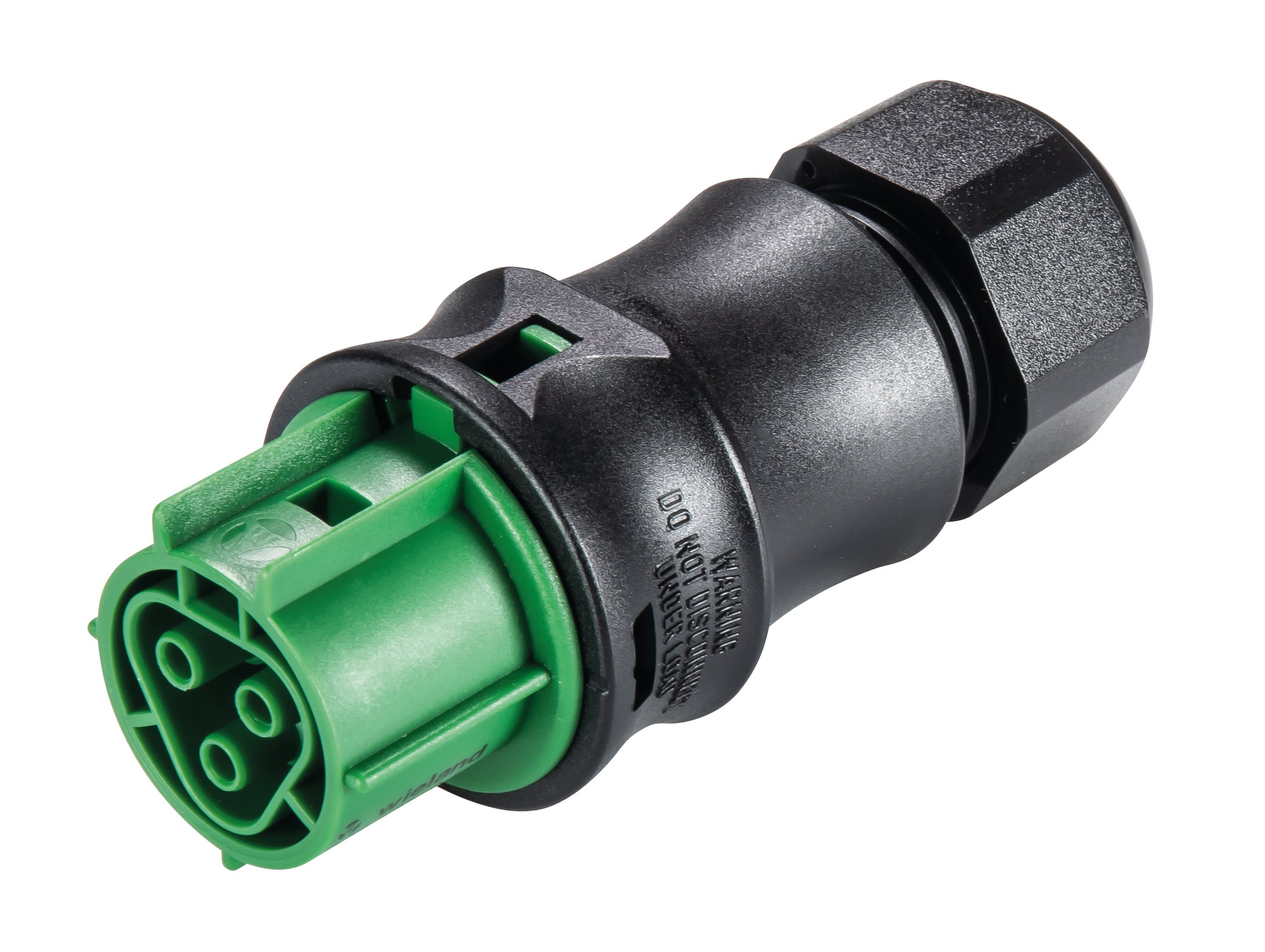 Wieland - connecteur RST20i3 femelle à ressort 10-14mm Vert