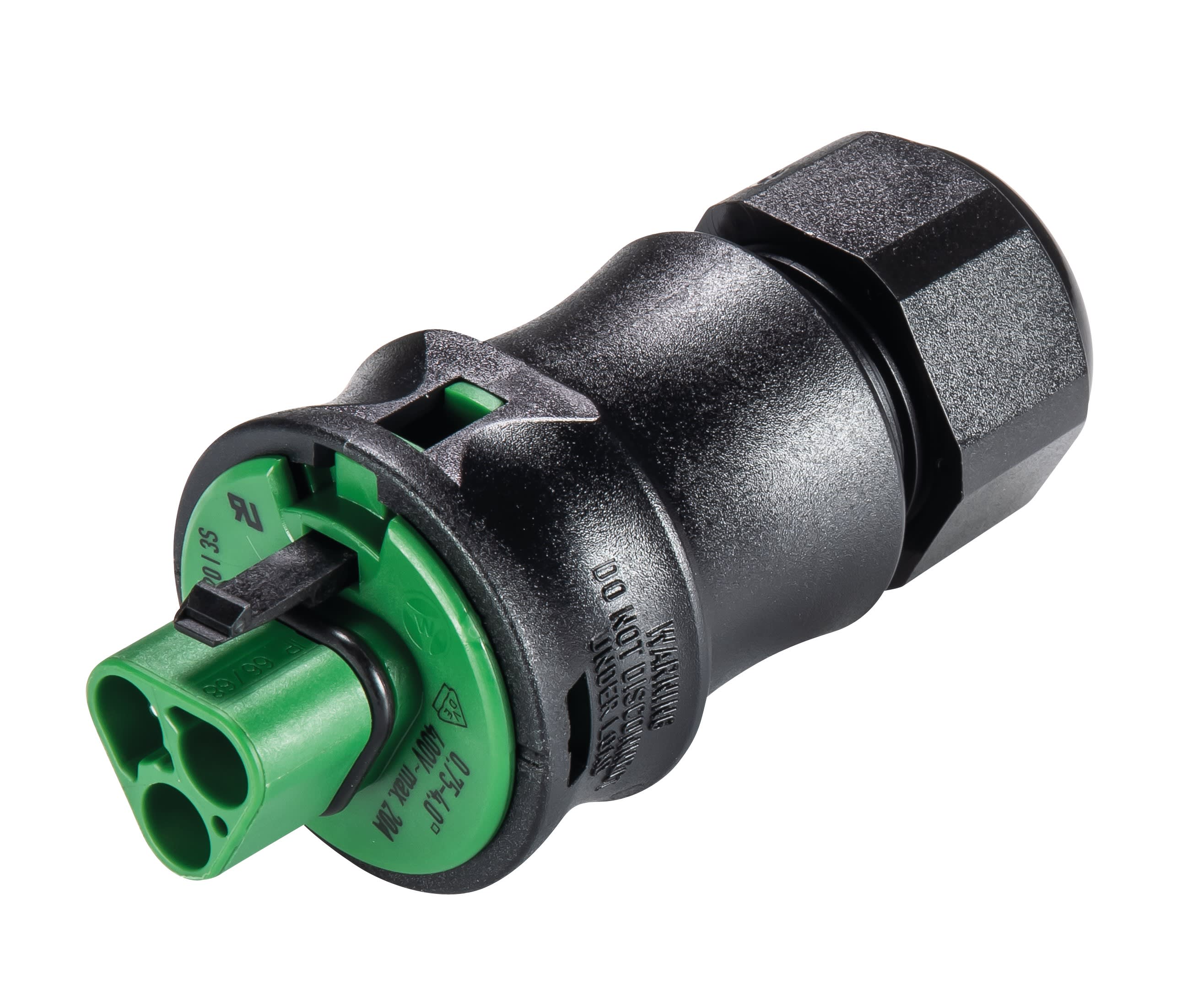 Wieland - connecteur RST20i3 mâle à ressort 6-10mm Vert ATEX