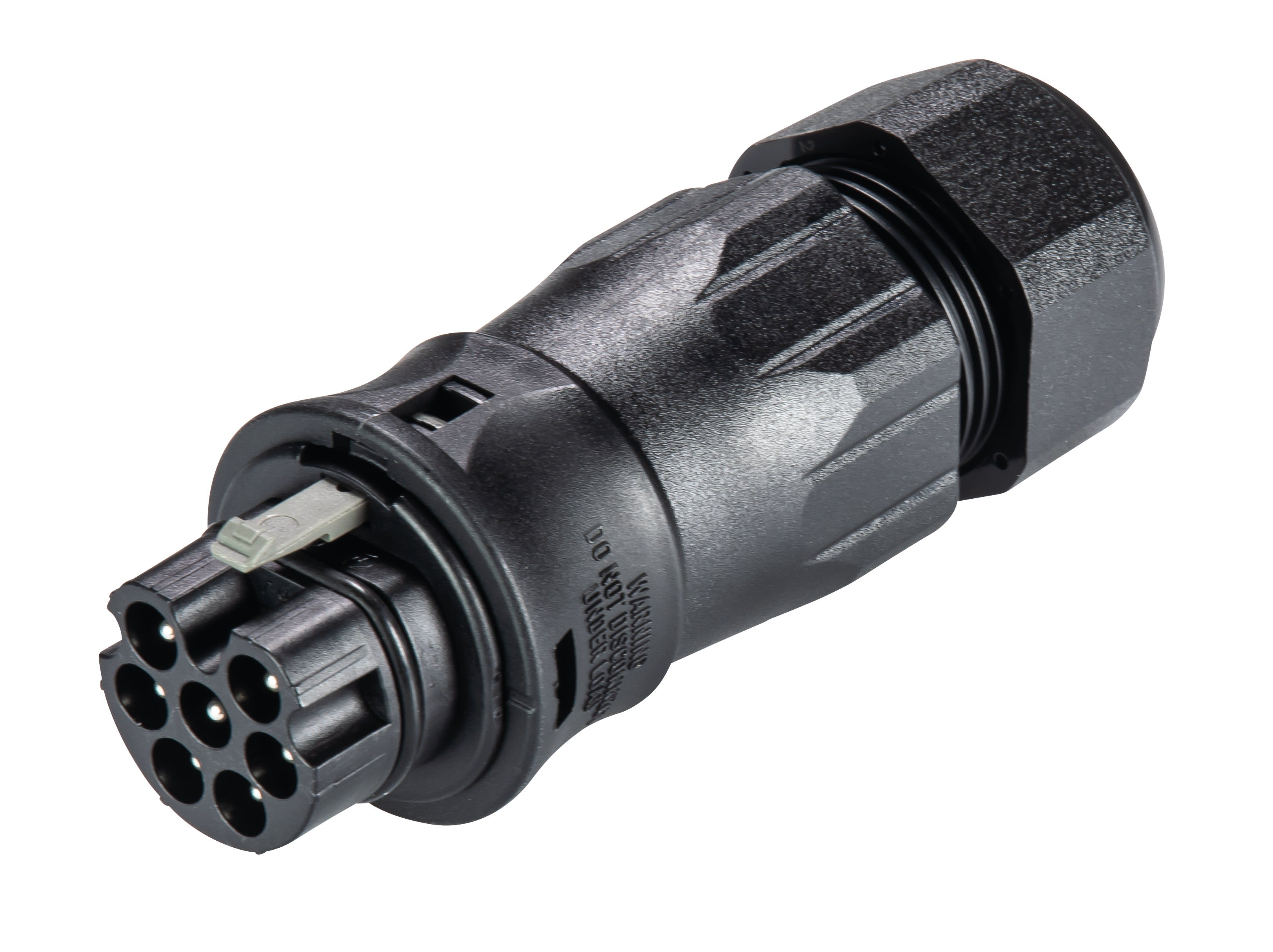 Wieland - Con. RST20i7 droit mâle à vis simple 13-18mm noir