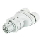 Wieland - connecteur RST20i2 femelle à vis double 6-10mm Gris clair