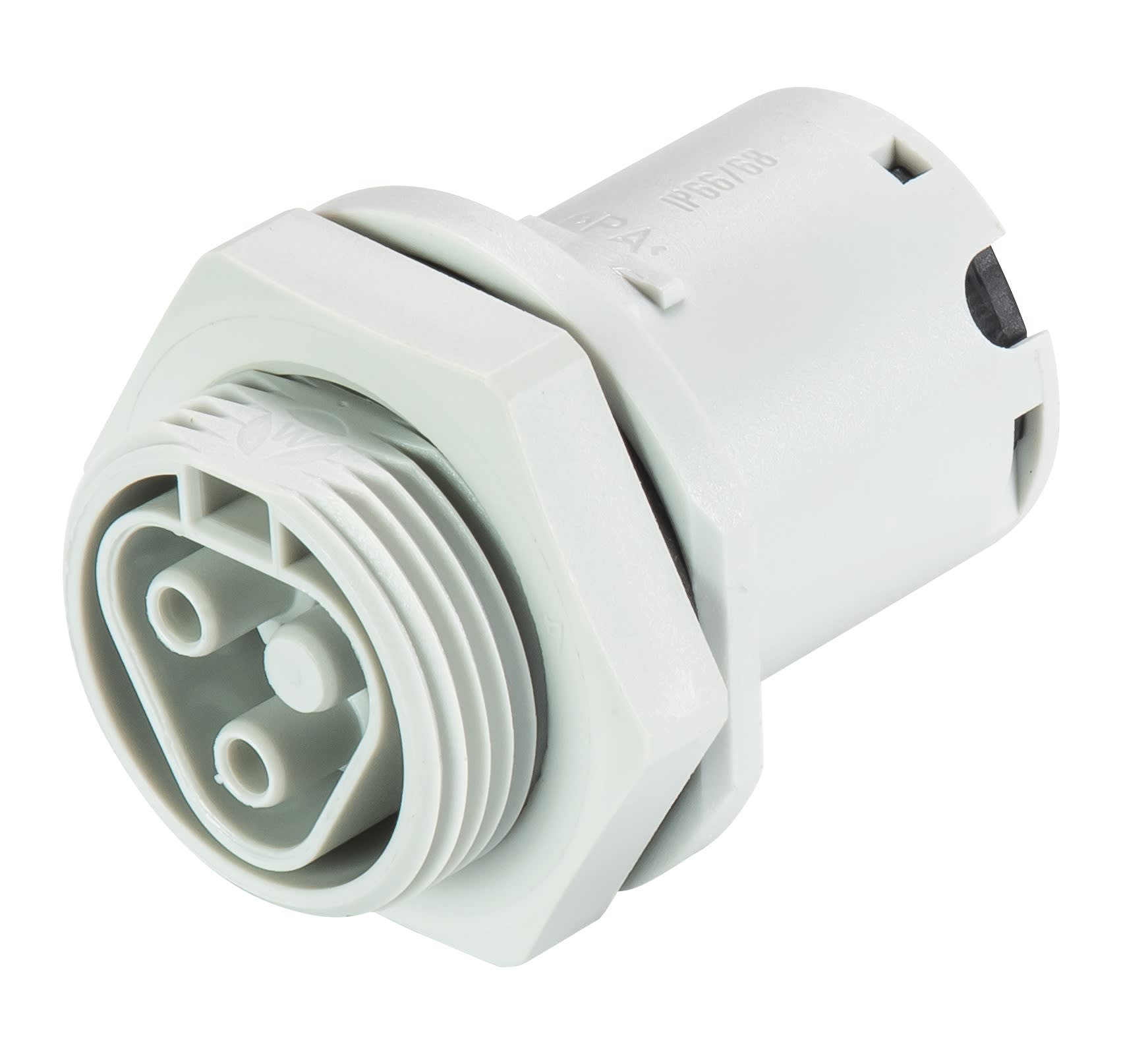 Wieland - embase RST20i2 M25 femelle à ressort Gris clair ATEX