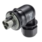 Wieland - connecteur RST25i3 coudé mâle à vis 10-14mm Gris