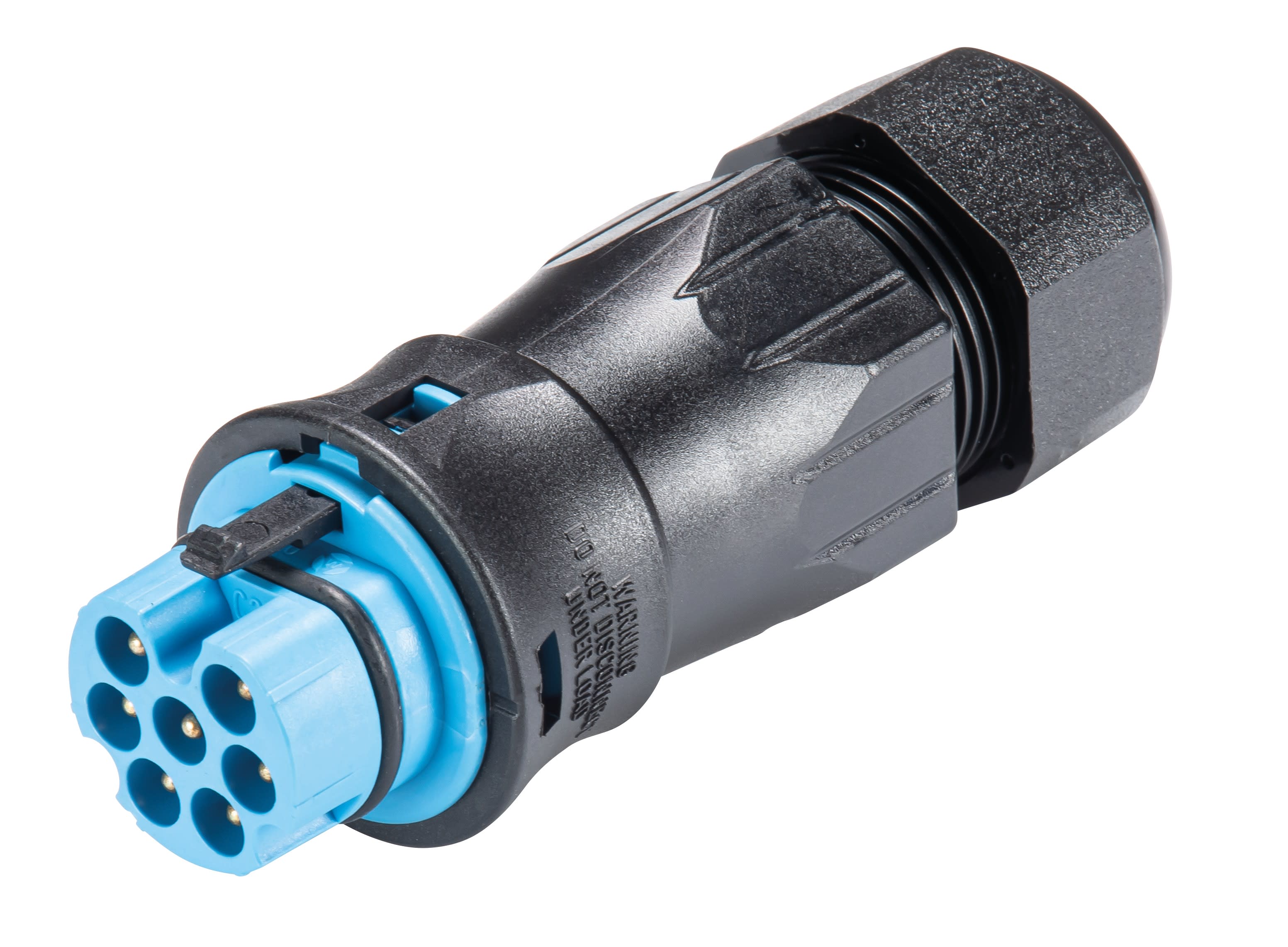 Wieland - Con. RST20i7 droit mâle à vis simple 13-18mm bleuclair