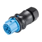 Wieland - connecteur RST20i3 femelle à vis 6-10mm Bleu ATEX