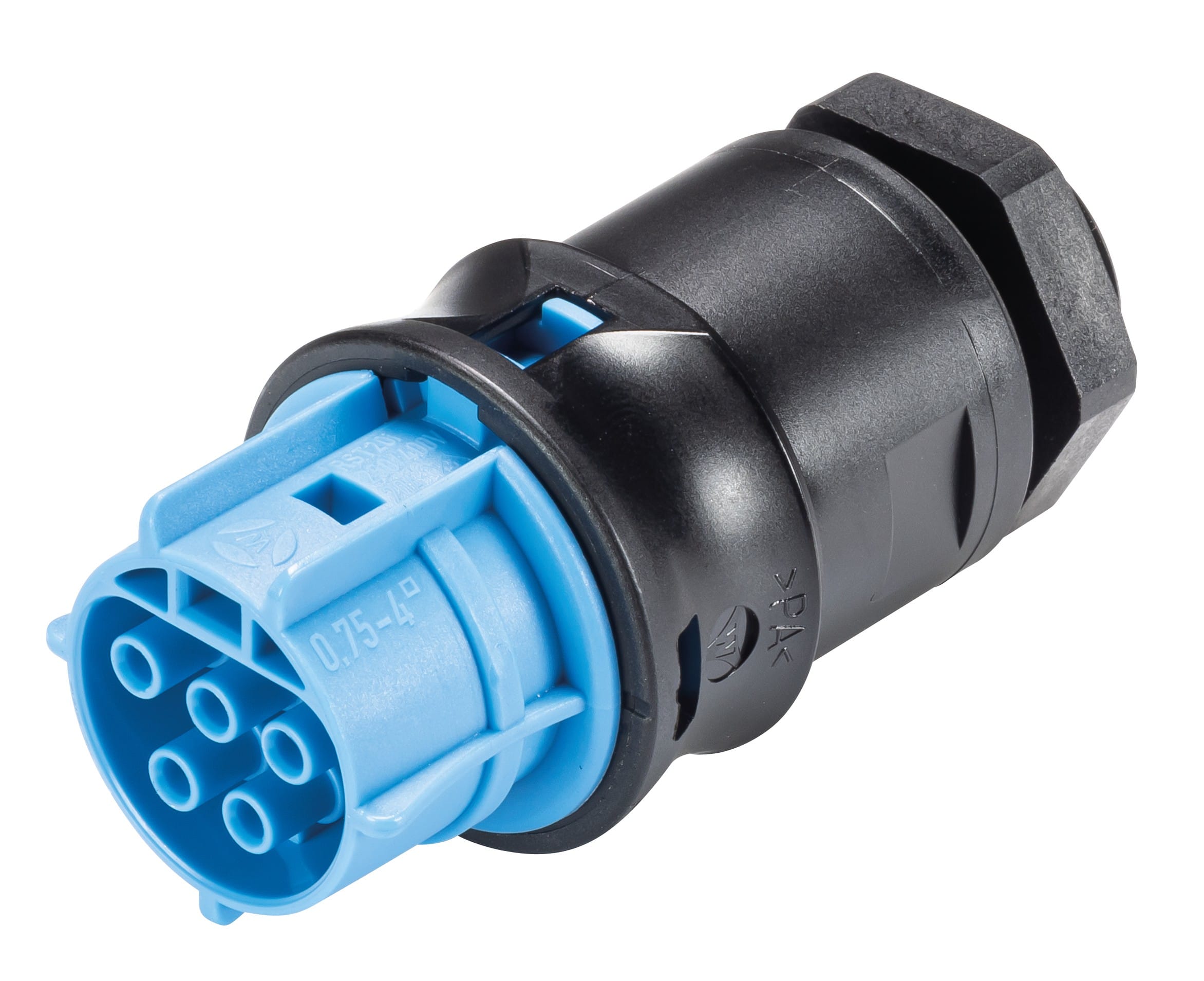Wieland - embase RST20i5 femelle à sertir M20 Bleu