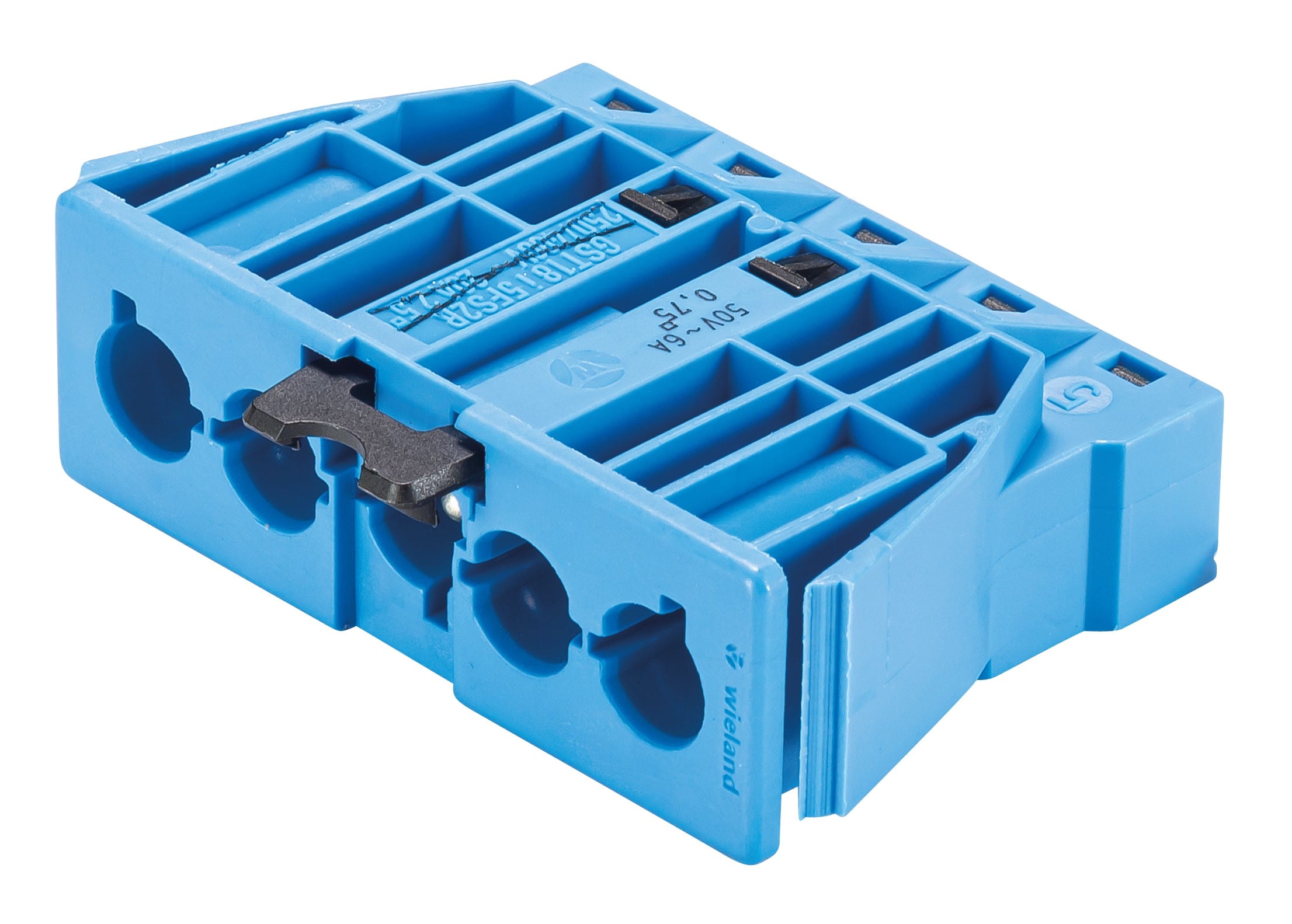 Wieland - embase GST18i5 mâle à ressort Bleu clair 50V