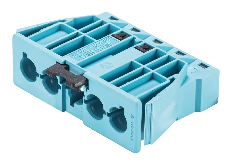 Wieland - embase GST18i5 mâle à ressort Bleu pastel