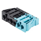Wieland - embase GST18i6 mâle à ressort Noir/Bleu pastel