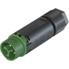 Wieland - Connecteur RST16i2 mâle vert (5-9,5mm)