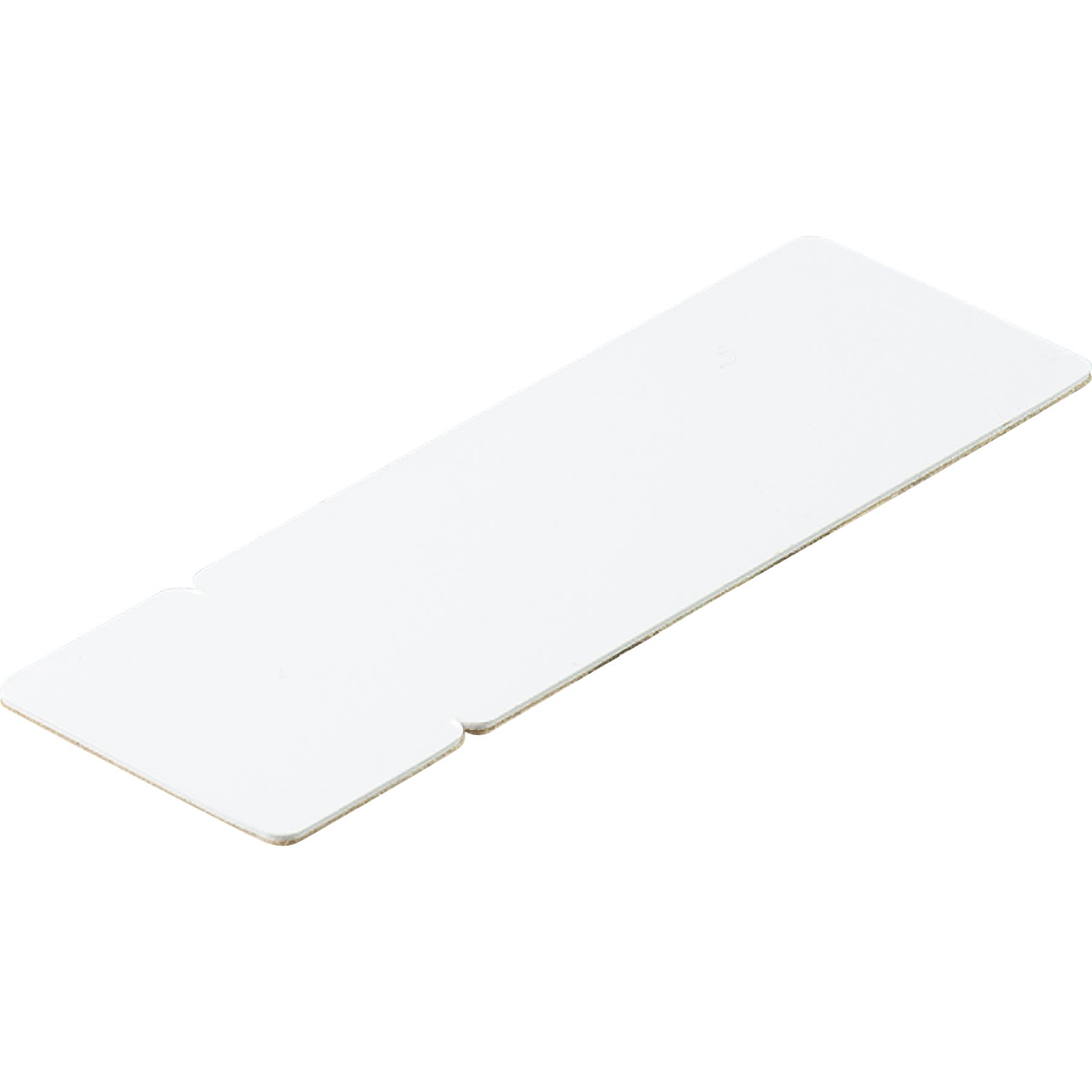 Wieland - plaquette de 24 étiquettes 15x4mm jaunes