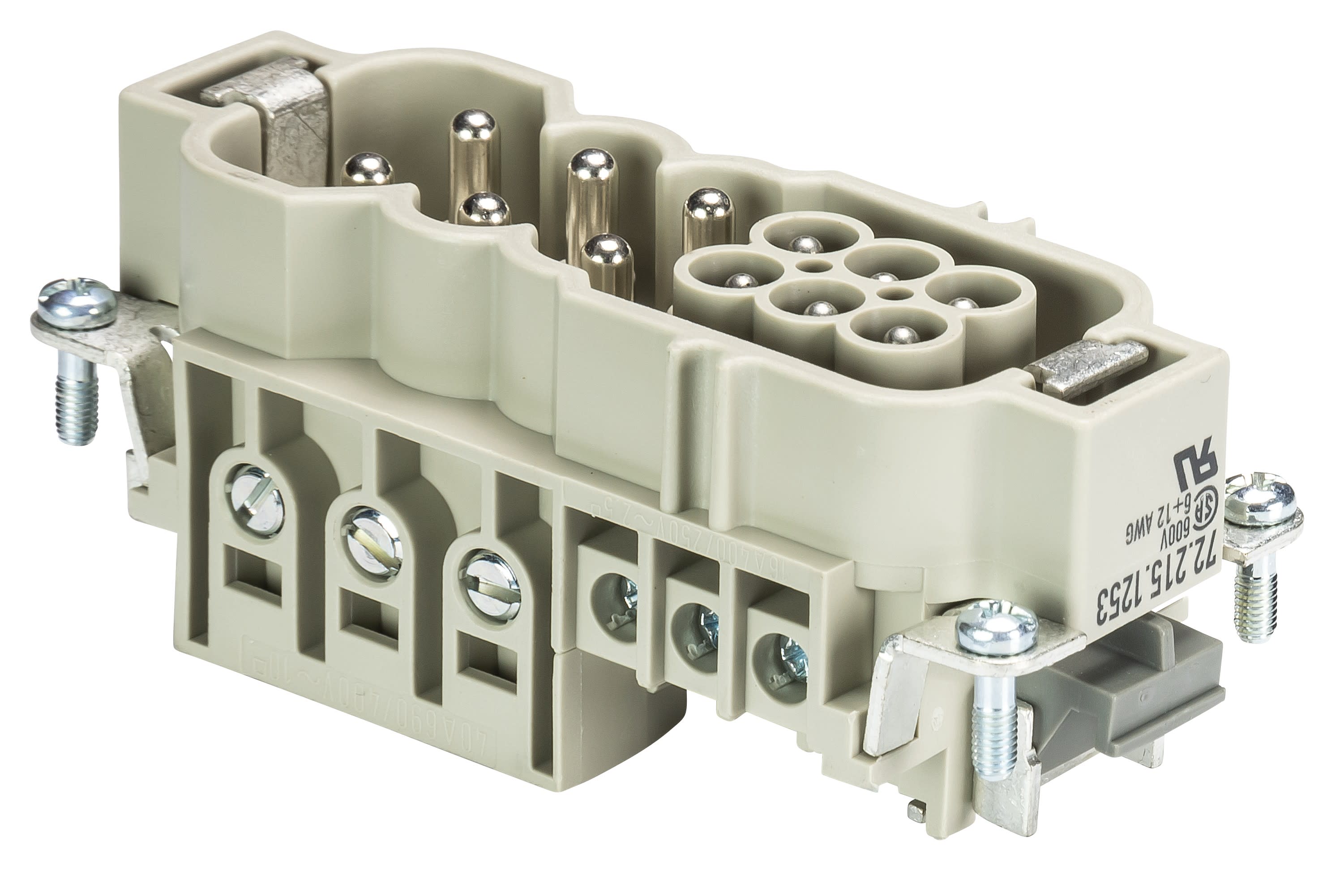 Wieland - bldc cont. males pow sts 6/6 gc ca ag-insert mâle