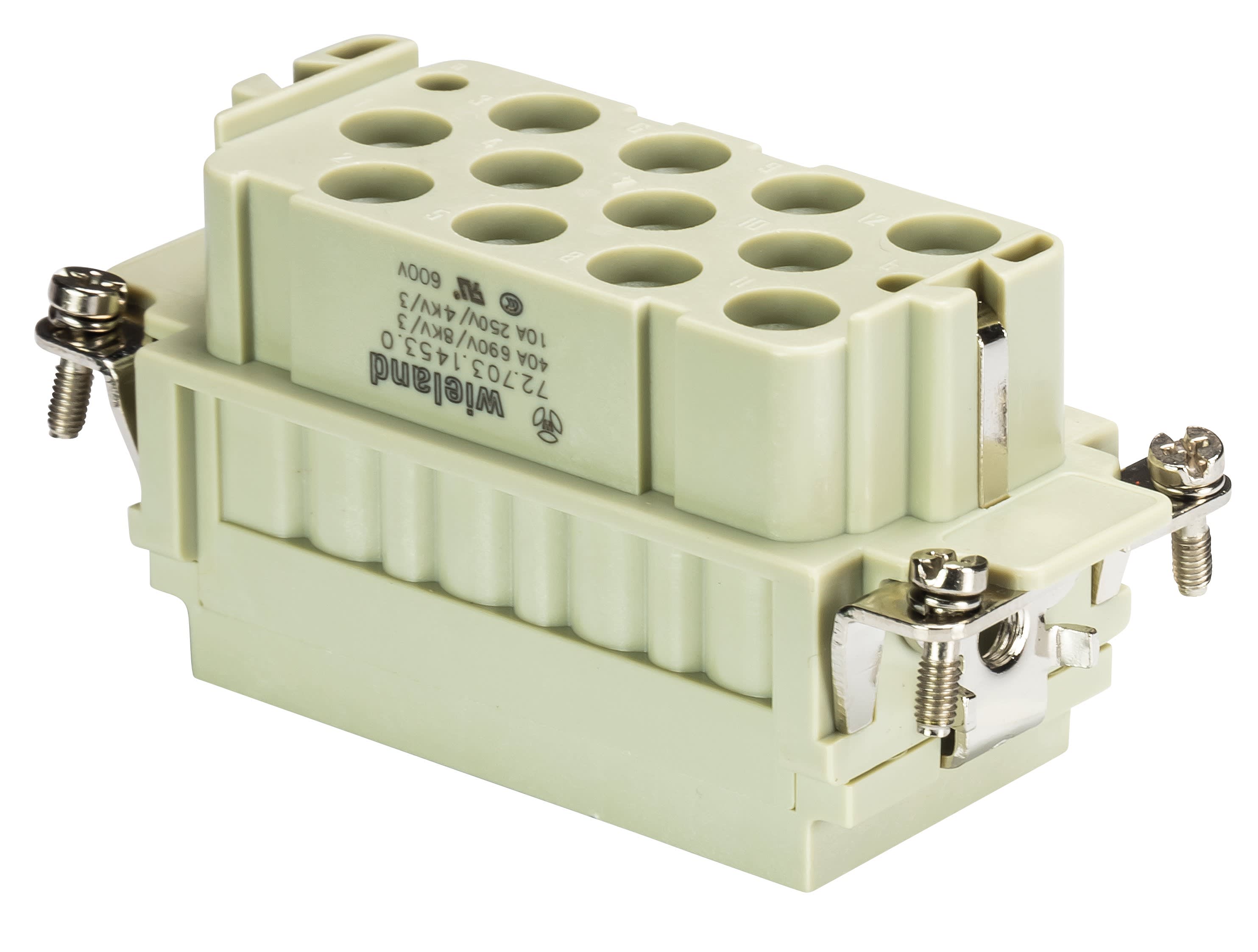 Wieland - female insert pow buc 12/2 de-insert femelle