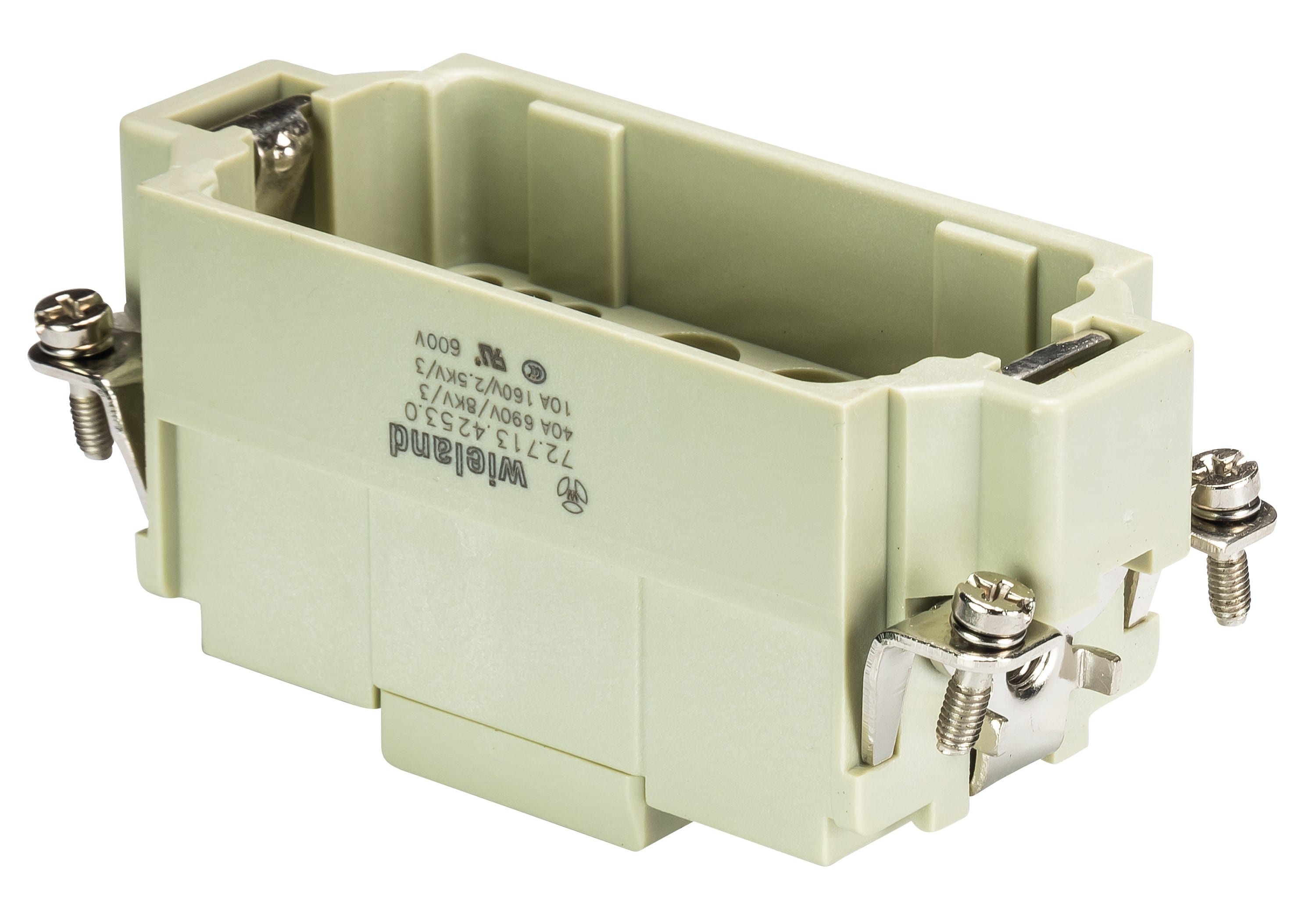 Wieland - male insert pow stc 6/36 df-insert mâle