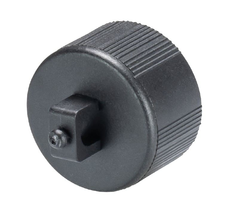 Wieland - Bouchon RST16i2/3 pour mâle inutilisé Noir sans lien