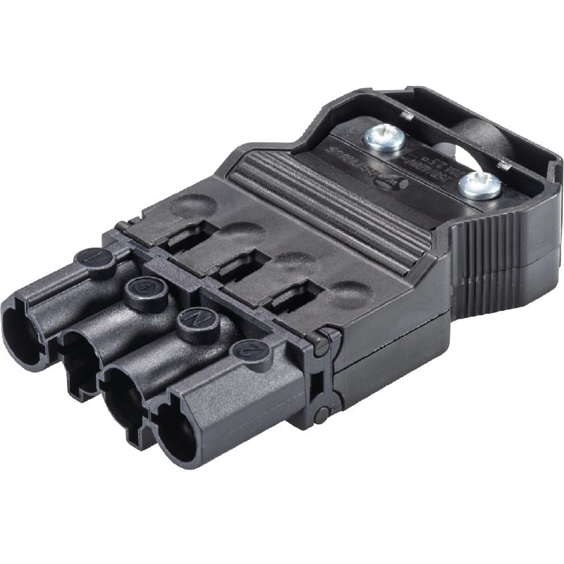 Wieland - connecteur GST18i4 mâle s1 zr1 noir