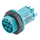 Wieland - embase RST20i5 femelle à vis M25 Turquoise