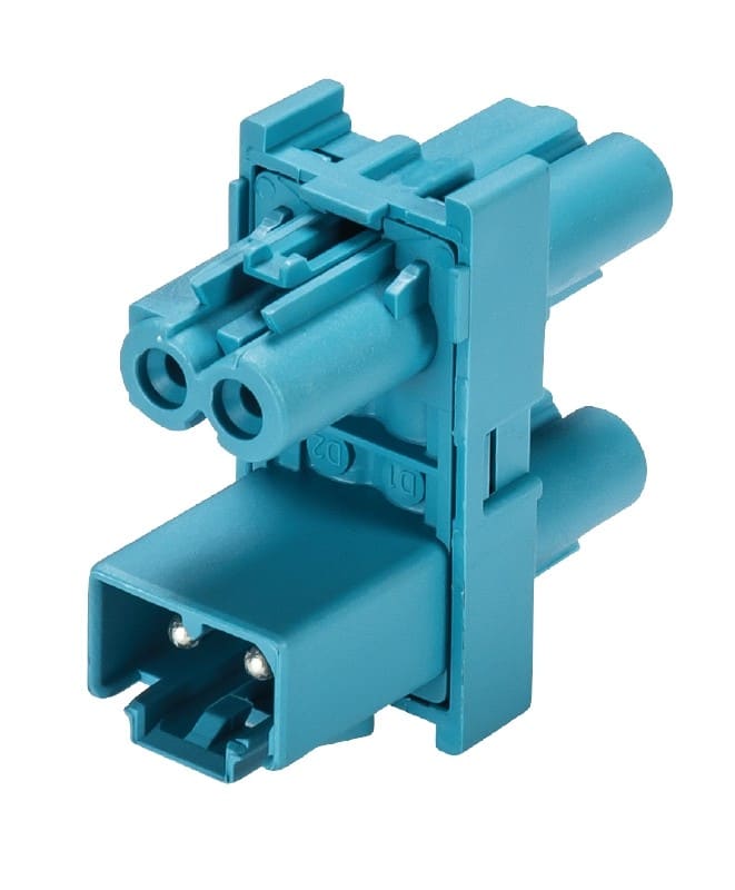 Wieland - répartiteur 1+3 GST15i2v 3p1h w bleu pastel