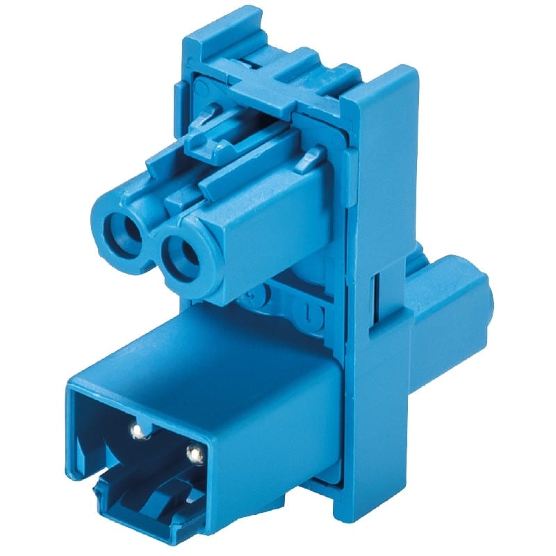 Wieland - répartiteur 1+2 GST15i2v 2p1h w bleu clair