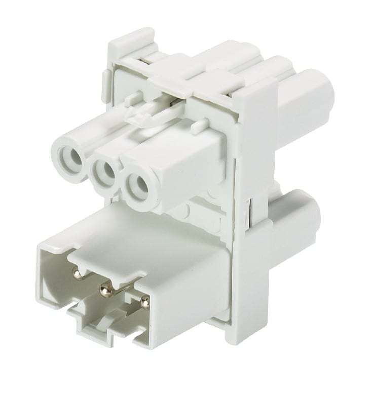 Wieland - répartiteur 1+3 GST15i3v 3p1h w blanc